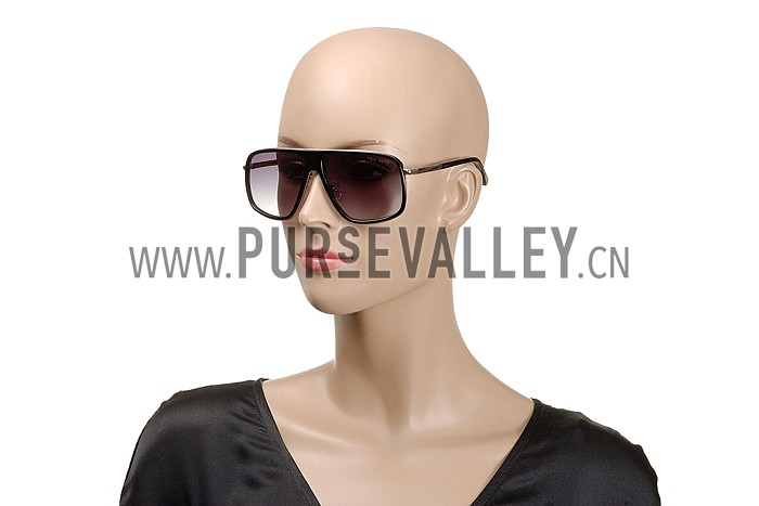 Tom Ford Black With Silver Sunglasses 308051