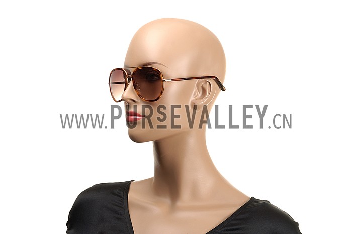 Tom Ford Cyrille Aviator Brown Frame Sunglasses 307899