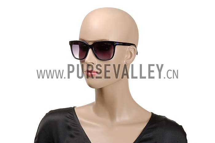 Tom Ford Terry Blue And Silver Sunglasses 308060