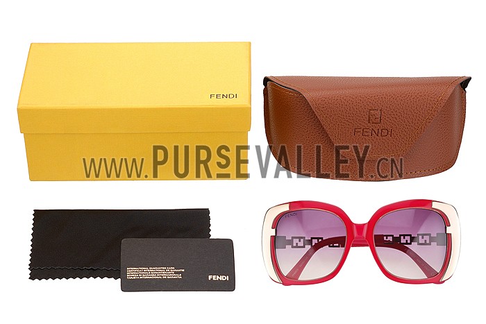 Fendi Oprah Classic Multicolor Frame Sunglasses 308079