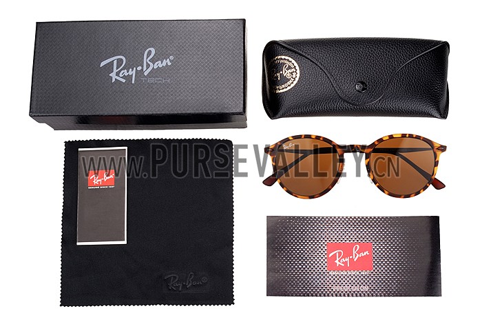 Ray Ban Clubround Tortoise Frame Brown Lenses Sunglasses 308174