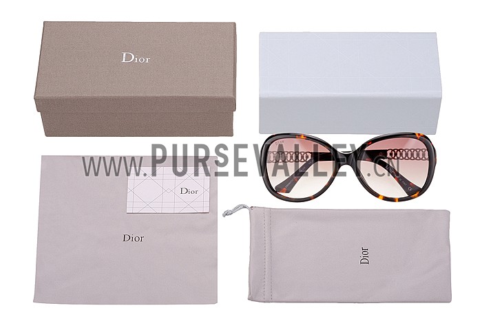 Christian Dior Brillance Tortoise Frame Sunglasses 308065