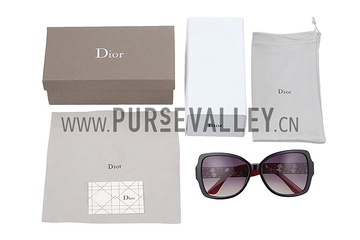 Christian Dior Mystere Red Sunglasses 307766