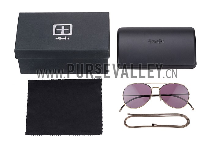 Ksubi Aviator Purple Lens Sunglasses 307767