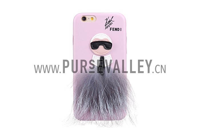 Fendi Karlito Pink Case for iPhone 6/6S 18926688