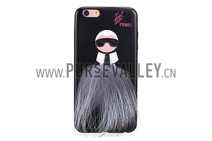 Fendi Karlito Black Case for iPhone 6 Plus/6S Plus 18926691