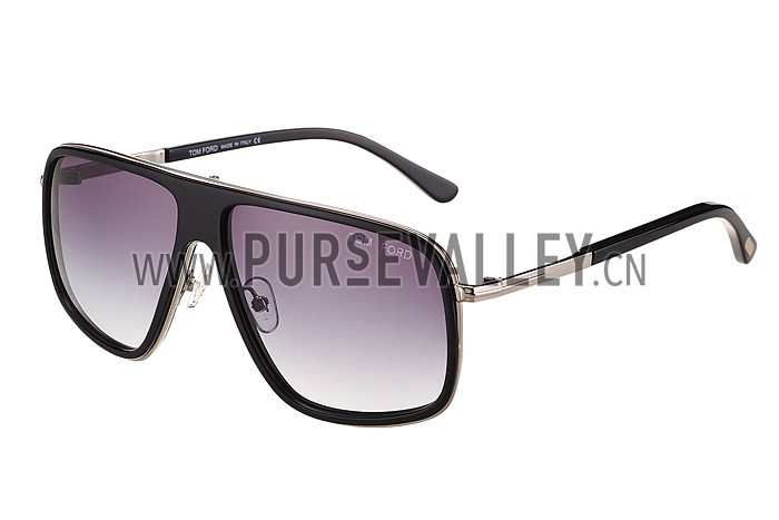 Tom Ford Black With Silver Sunglasses 308051