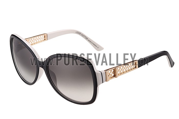 Louis Vuitton Obsession White Frame Sunglasses 308109
