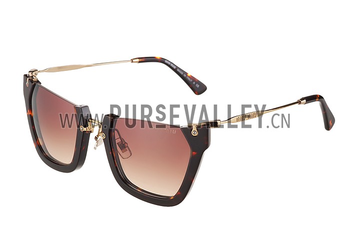 Miu Miu Cut Off Cat-Eye Sunglasses 308039