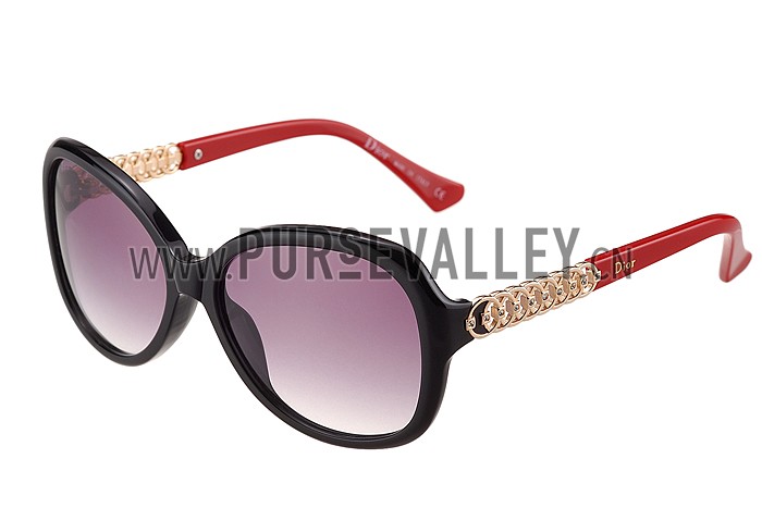 Christian Dior Brillance Red Frame Sunglasses 308066