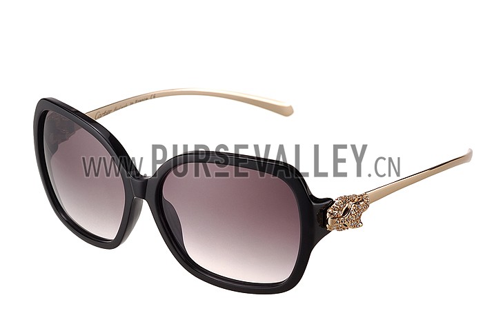 Cartier Panthere Wild de Cartier Black Frame Sunglasses 308067