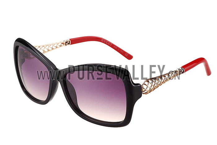 Gucci Diamantissima Black Frame Sunglasses 308086