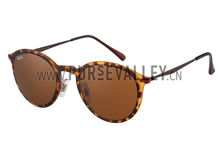 Ray Ban Clubround Tortoise Frame Brown Lenses Sunglasses 308174