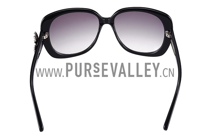 Marc Jacobs Flower Temple Black Frames Sunglasses 307899