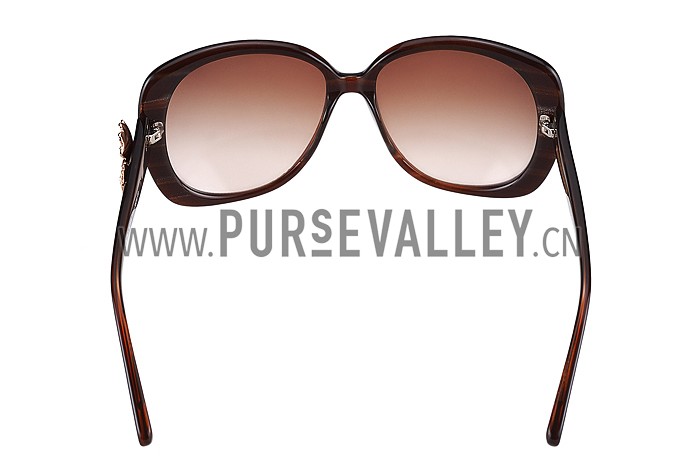 Marc Jacobs Flower Temple Brown Frames Sunglasses 307900