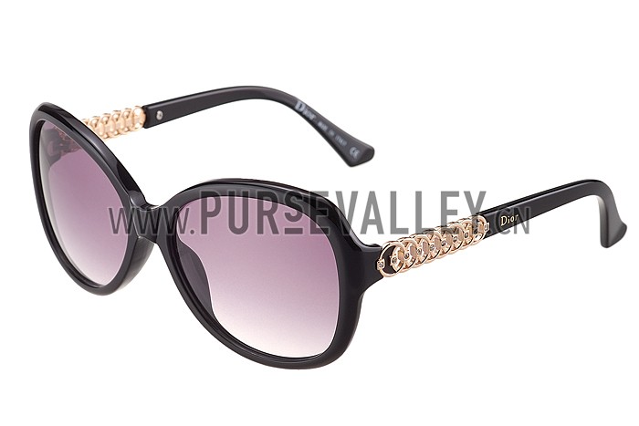 Christian Dior Brillance Black Frame Sunglasses 308062