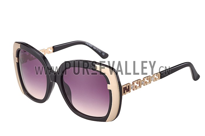 Fendi Oprah Classic Black Frame Sunglasses 308075