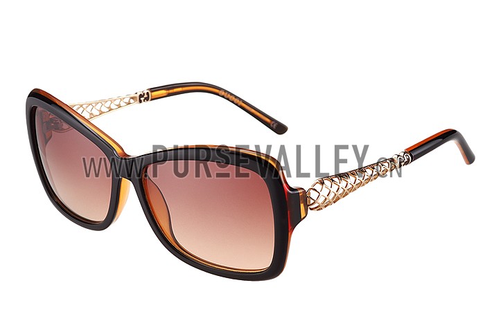 Gucci Diamantissima Brown Frame Sunglasses 308088