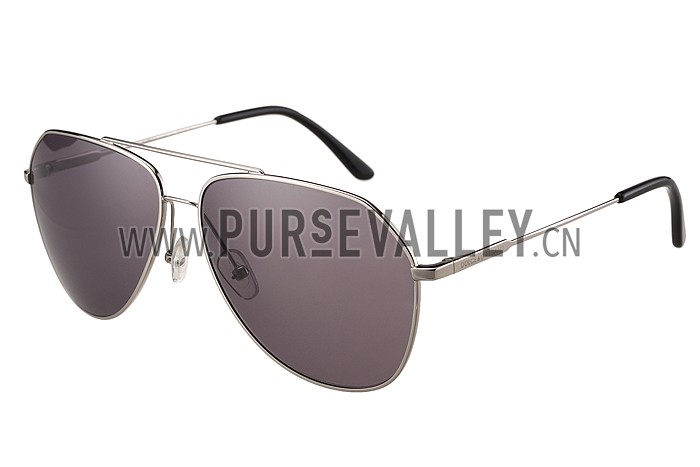 Dolce And Gabbana Aviator Silver Frame Sunglasses 308139