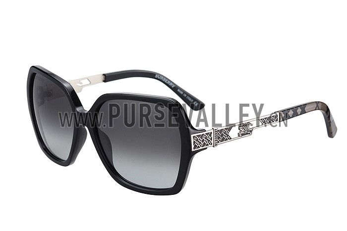 Burberry Butterfly Square Black Sunglasses 307757