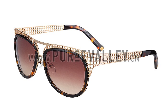 Louis Vuitton Dorothy Tortoise Sunglasses 307862
