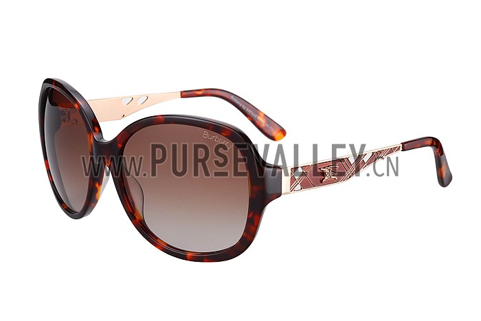 Burberry Butterfly Round Havane Sunglasses 307763