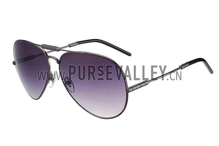Gucci Aviator Chrome Sunglasses 307821