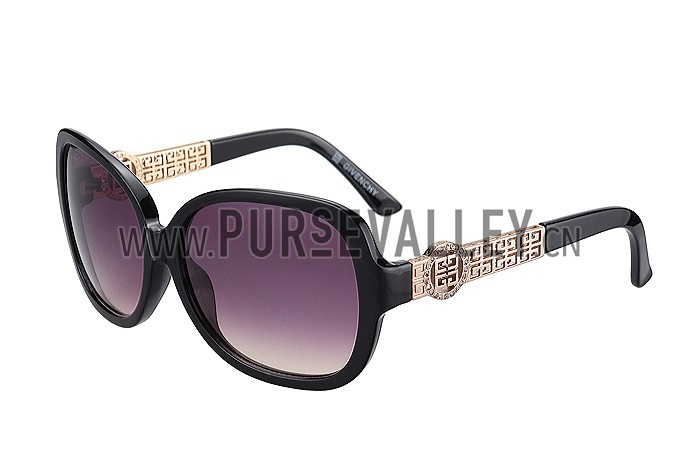 Givenchy Square Diamond Logo Black Sunglasses 307827