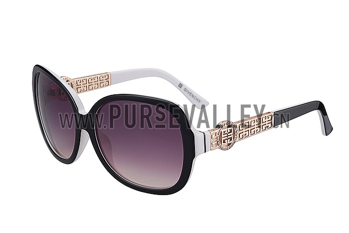Givenchy Square Diamond Logo White Sunglasses 307829