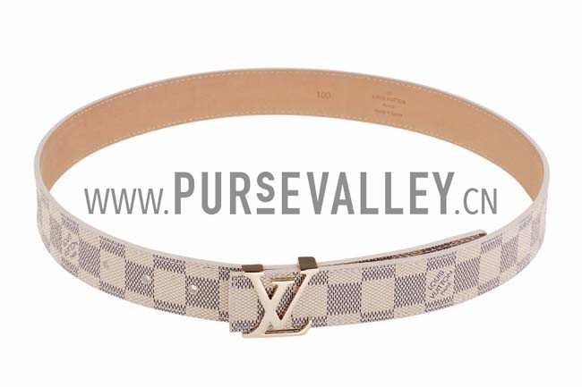 Louis Vuitton Initiales Damier Azur Belt
