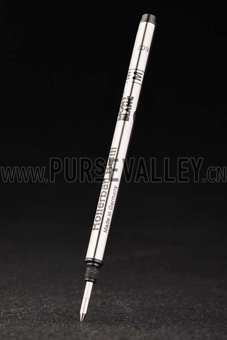 MontBlanc Transparent Silver Cutwork Pattern Ballpoint Pen With MB Engraved Fancy Cap 98055