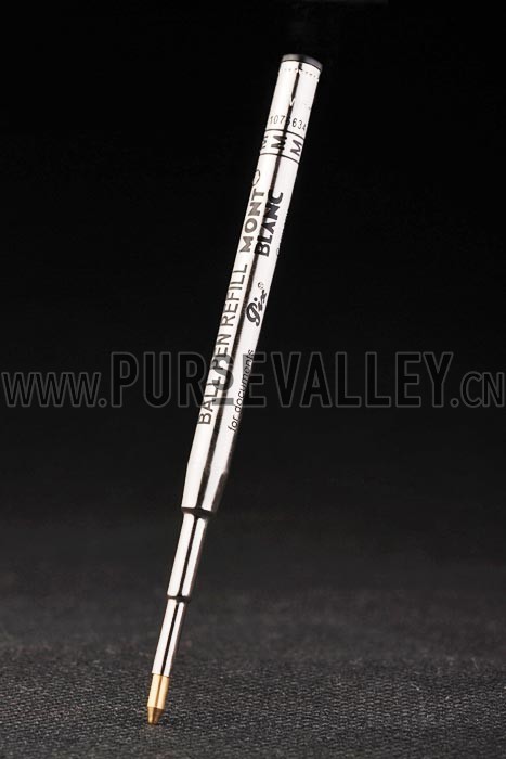 MontBlanc Silver Trimmed Burgundy Ballpoint Pen