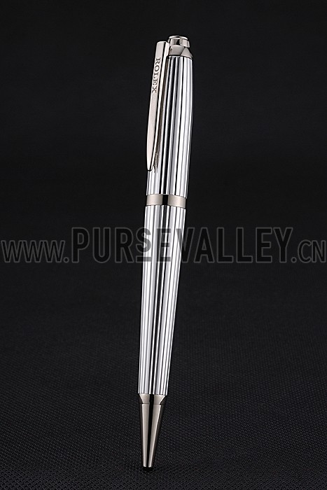 Rolex Silver Rimmed Silver Ballpoint Pen 622804