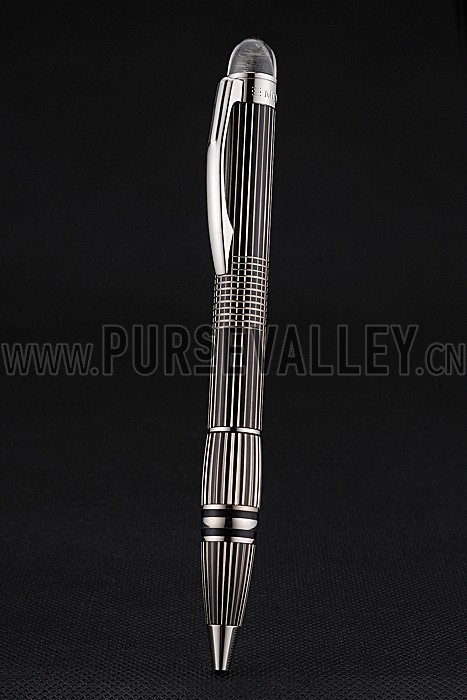 MontBlanc Starwalker Silver Cutwork Ballpoint Pen 622816
