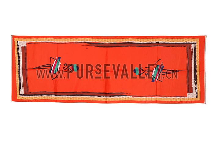 Fendi Womens Silhouette Orange 621785