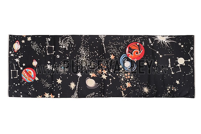 Valentino Starry Sky Scarf Black 621809
