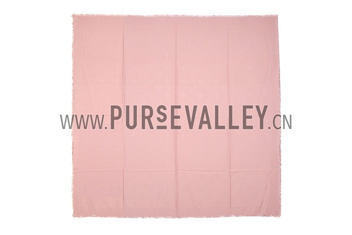 Louis Vuitton Peach Monogram Shawl 621730