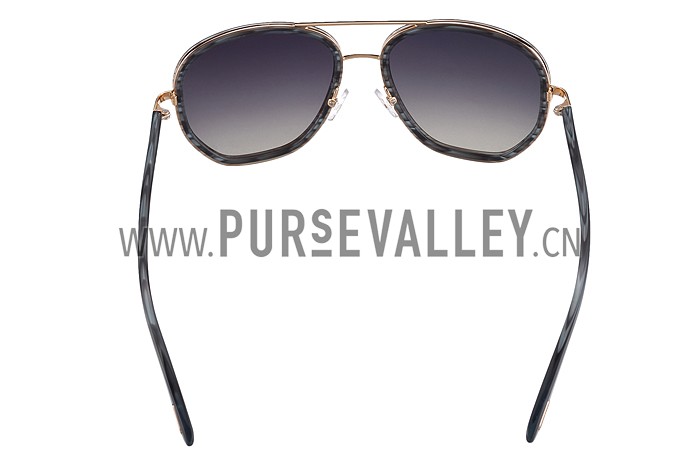 Tom Ford Cyrille Aviator Grey Frame Sunglasses 307896