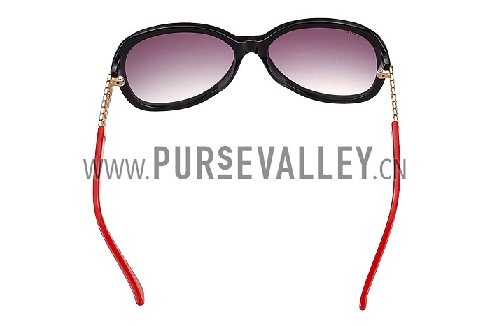 Christian Dior Brillance Red Frame Sunglasses 308066