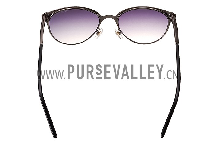 Versace Medusa Chrome Frame Grey Lenses Sunglasses 308182