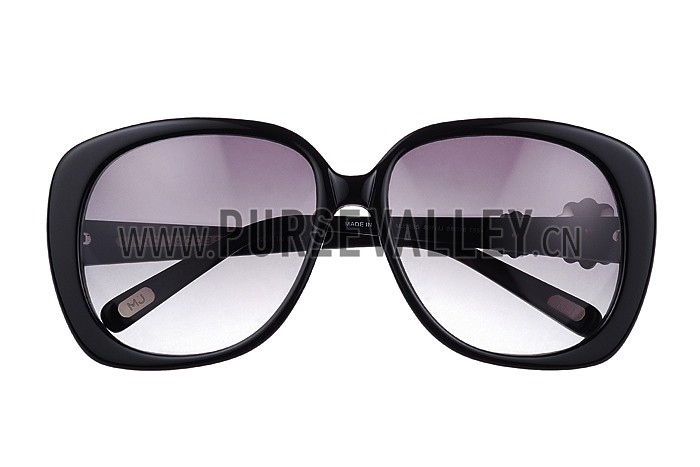 Marc Jacobs Flower Temple Black Frames Sunglasses 307899