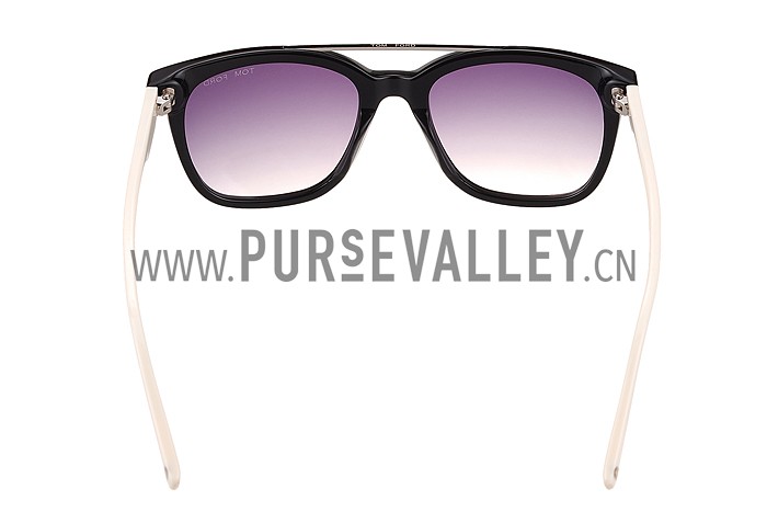 Tom Ford Terry White And Silver Sunglasses 308061