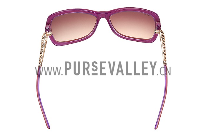 Gucci Diamantissima Red Frame Sunglasses 308090