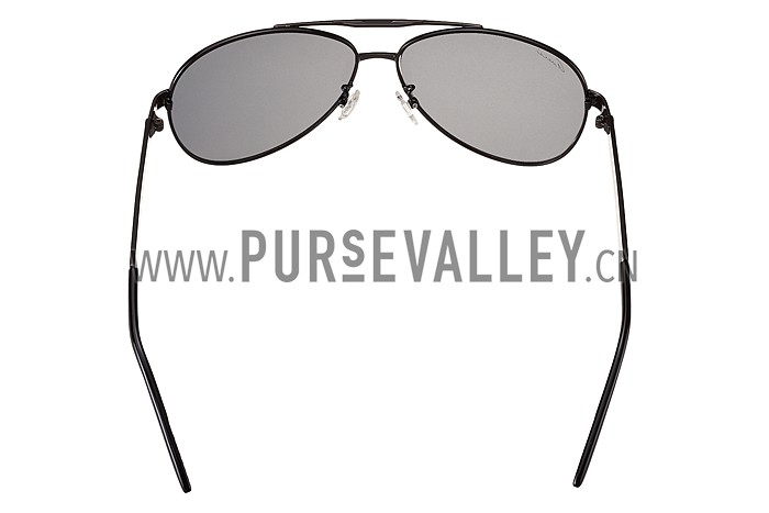 Gucci Signature Logo Black Frame Black Lenses Sunglasses 308146