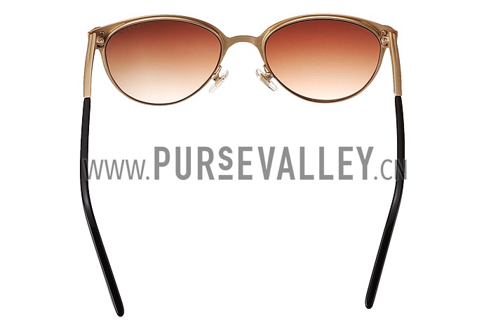 Versace Medusa Gold Frame Brown Lenses Sunglasses 308181
