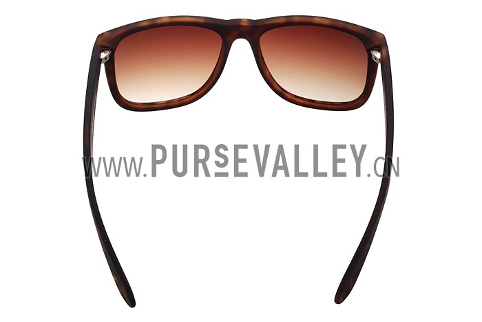 Ray Ban Justin Tortoise Frame Brown Lenses Sunglasses 308237