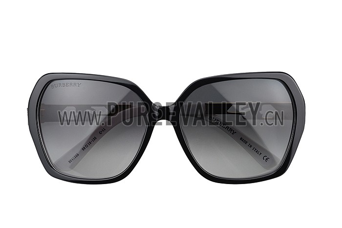 Burberry Butterfly Square White Sunglasses 307759