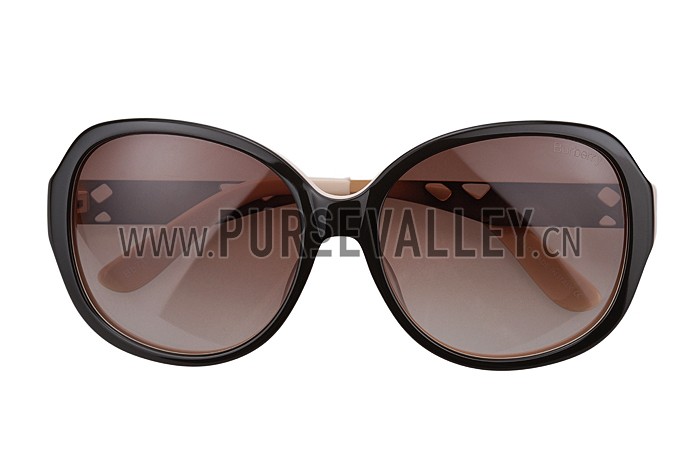 Burberry Butterfly Round Gold Sunglasses 307761