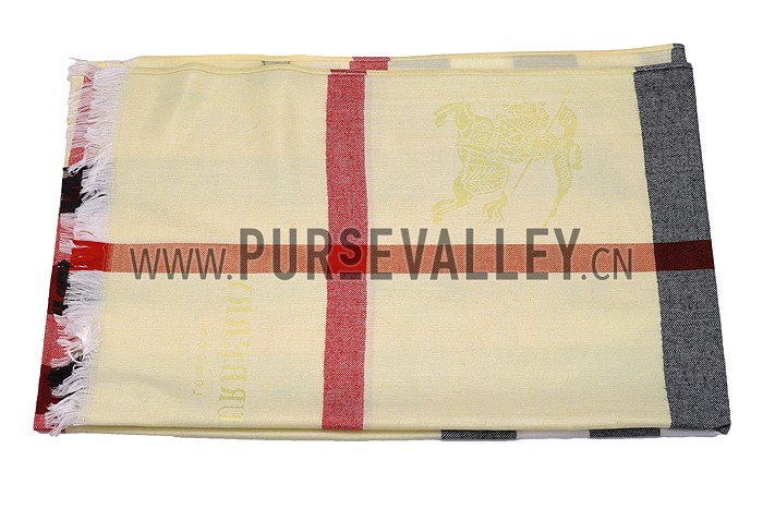Burberry Check Citrus Scarf 607894