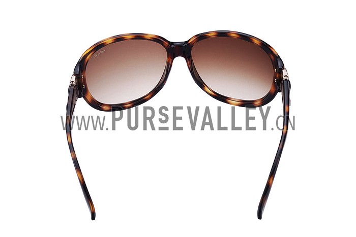 Gucci Modern Shape Havana Sunglasses 307812